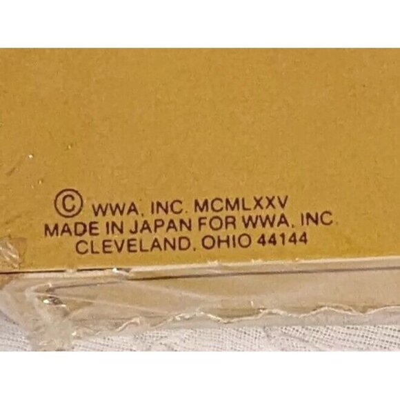 NOS Holly Hobbie Thank You Plate 1975 Porcelain Lasting Memories Prairie Vtg 70s - Picture 7 of 13